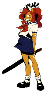 Colored, no shading sketch