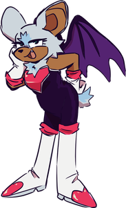 Colored, shaded sketch